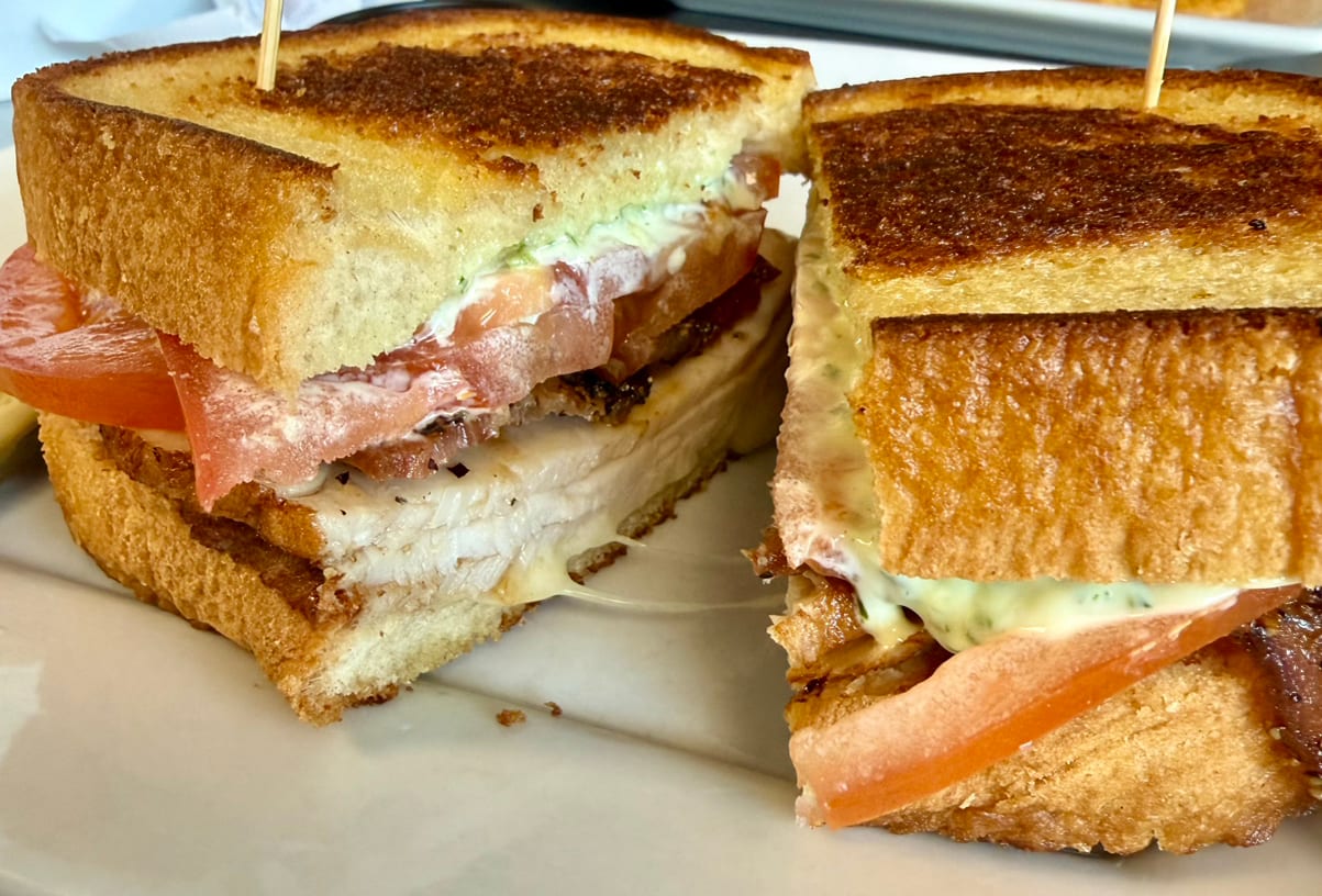 Sourdough Turkey Melt.
