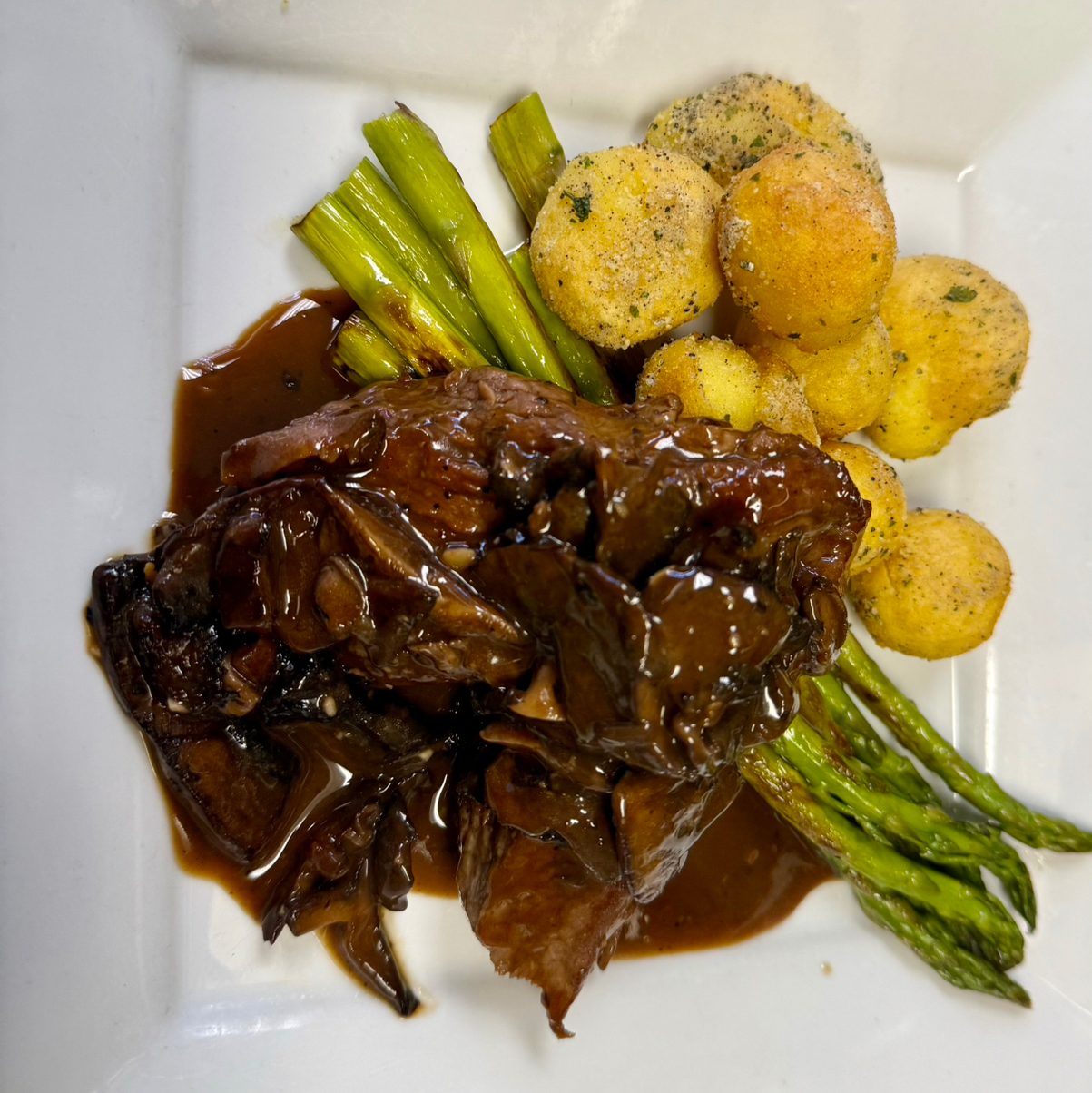 Steak Medallions.