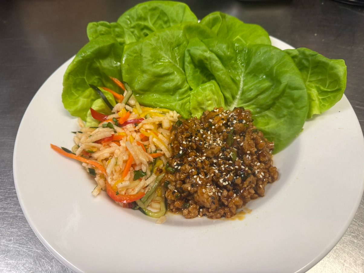 Pork Lettuce Wraps.